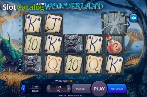 Скрин4. Wonder Land слот