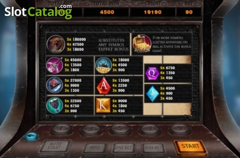 Скрин5. Dragon's Gold (X Room) слот