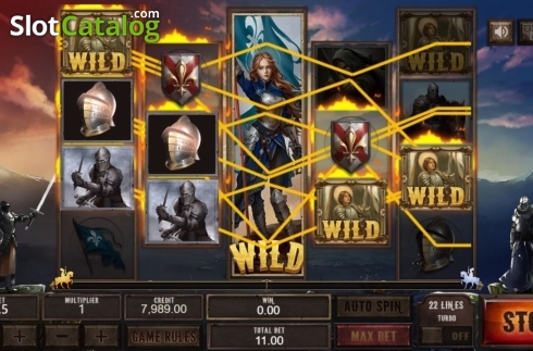 Скрин3. Joan of Arc (XIN Gaming) слот
