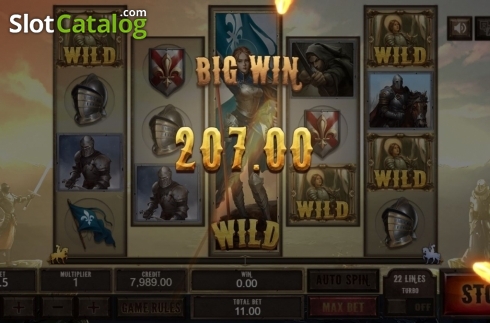 Скрин4. Joan of Arc (XIN Gaming) слот
