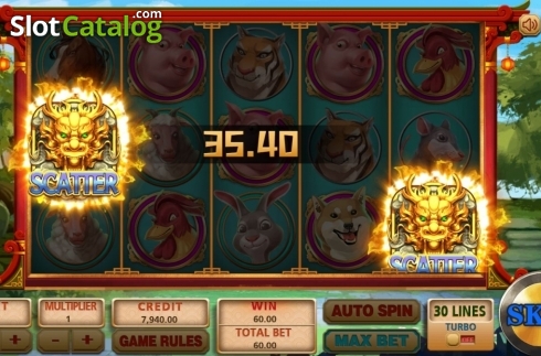 Скрин3. Chinese Zodiac (XIN Gaming) слот