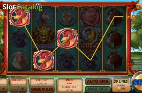Скрин4. Chinese Zodiac (XIN Gaming) слот