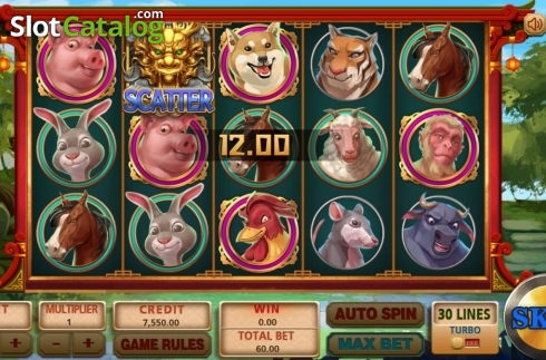 Скрин5. Chinese Zodiac (XIN Gaming) слот