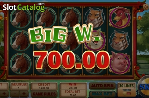 Скрин7. Chinese Zodiac (XIN Gaming) слот