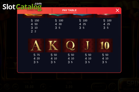 Скрин9. Vegas Vegas (XIN Gaming) слот