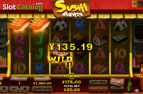 Скрин6. Sushi Nights слот