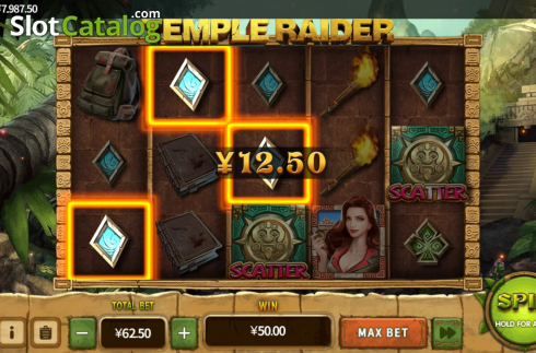 Скрин3. Temple Raider слот