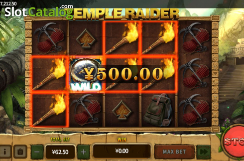 Скрин5. Temple Raider слот
