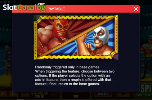 Скрин9. Lucha Heroes слот