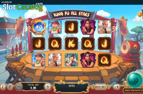 Скрин2. Kung Fu All Stars слот