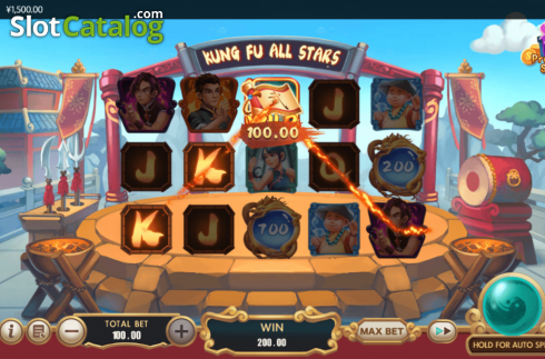 Скрин3. Kung Fu All Stars слот