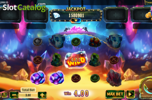 Скрин4. Treasure Jackpot Party слот
