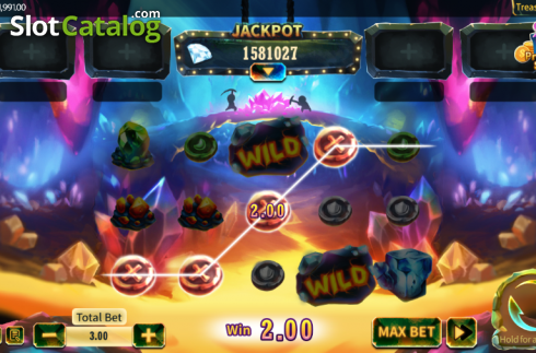Скрин5. Treasure Jackpot Party слот