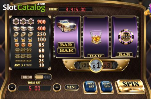 Скрин2. Gold Class Deluxe слот
