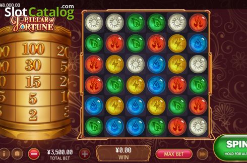 Скрин2. Pillar of Fortune слот