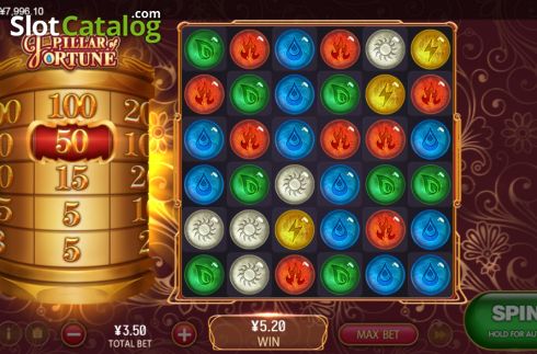 Скрин4. Pillar of Fortune слот