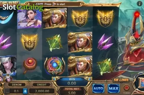 Скрин2. King of Glory (XIN Gaming) слот