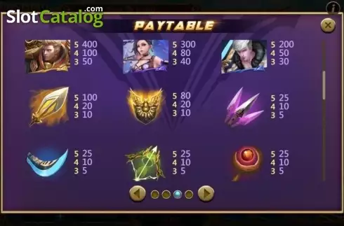Скрин8. King of Glory (XIN Gaming) слот