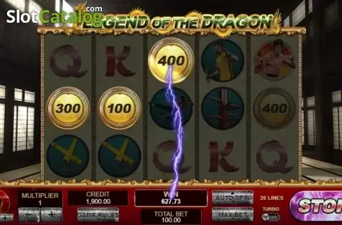 Скрин3. Legend of the Dragon слот