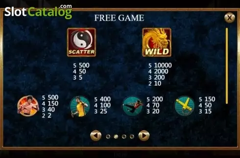 Скрин7. Legend of the Dragon слот