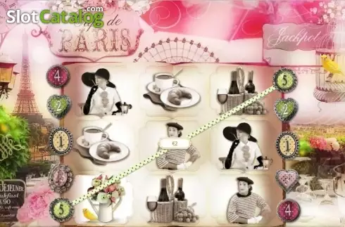 Скрин3. Cafe de Paris (XIN Gaming) слот