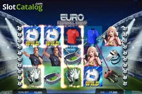 Скрин3. Euro Football Champ слот