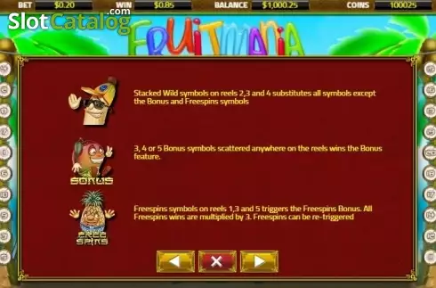 Скрин5. Fruit Mania (XIN Gaming) слот
