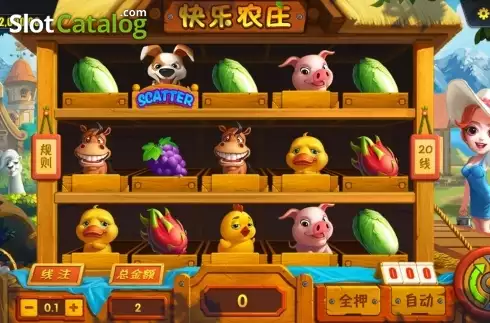 Скрин2. Happy Farm (Dream Tech) слот