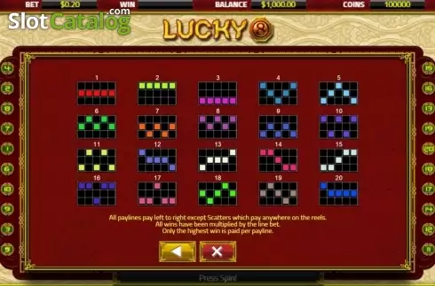 Скрин5. Lucky 8 (XIN Gaming) слот