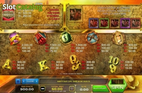Скрин5. Dollar Express слот