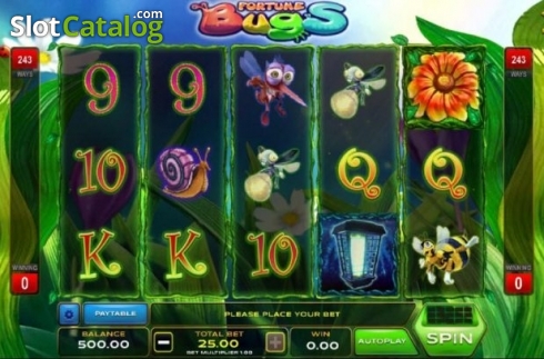 Скрин2. Fortune Bugs слот