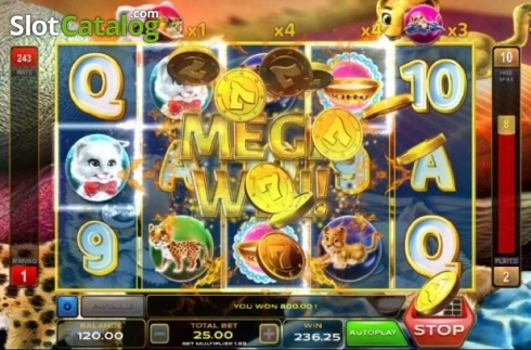 Скрин6. Kitty's Luck слот