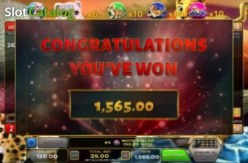 Скрин7. Kitty's Luck слот