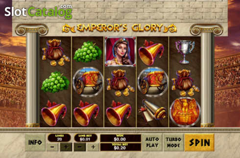 Скрин2. Emperors Glory слот