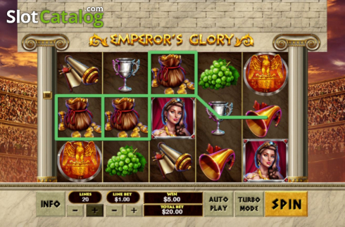 Скрин4. Emperors Glory слот