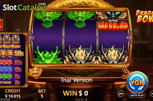 Скрин2. Dragon Bowl (YGR) слот