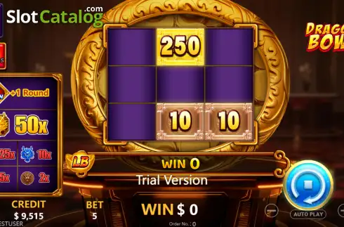 Скрин3. Dragon Bowl (YGR) слот