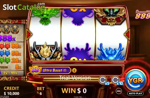 Скрин2. Dragon Master 8880 слот