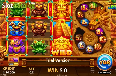 Скрин2. Maya Golden City x12500 слот