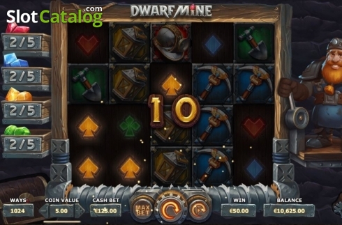 Скрин5. Dwarf Mine слот