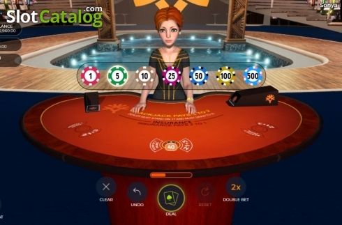 Скрин3. Sonya Blackjack слот