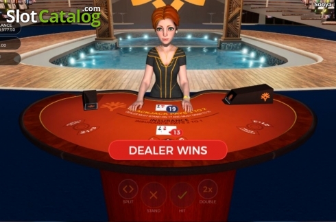 Скрин6. Sonya Blackjack слот