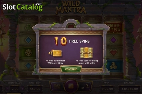 Скрин9. Wild Mantra слот