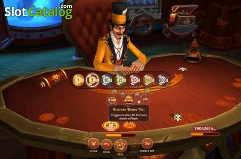 Скрин3. Dr Fortuno Blackjack слот