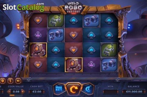 Скрин3. Wild Robo Factory слот