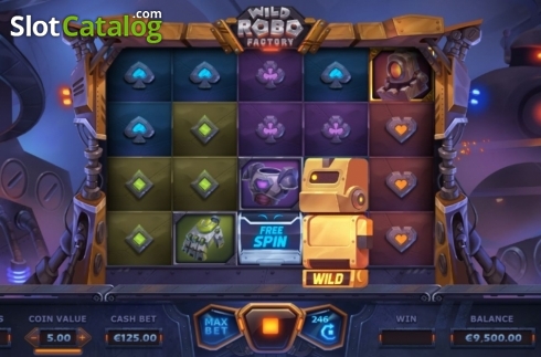 Скрин4. Wild Robo Factory слот