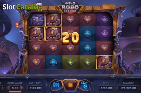 Скрин5. Wild Robo Factory слот