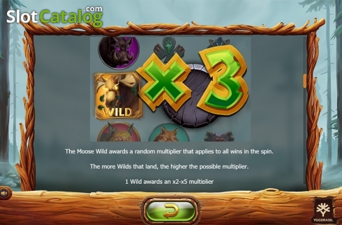 Скрин9. Untamed Wilds слот