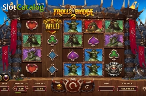Скрин3. Trolls Bridge 2 слот