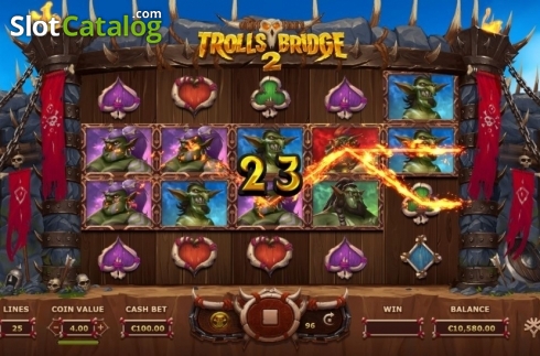 Скрин4. Trolls Bridge 2 слот